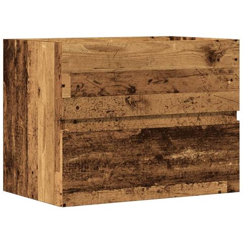 Mobile Da Bagno Legno Antico 60x38,5x45 Cm In Truciolato - Foto 2