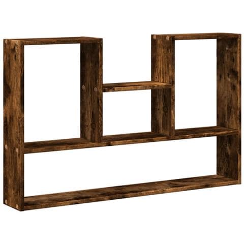 Mensola A Muro Rovere Fumo 99x15x60 Cm In Truciolato - Foto 2