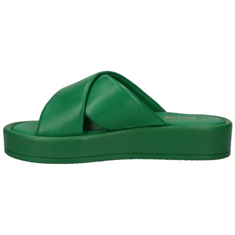 Hanoi Slippers Ciabatte Sintetico E Tessile Scarpe Donna Verde Eu 40, D31aek9050007000 - Foto 3