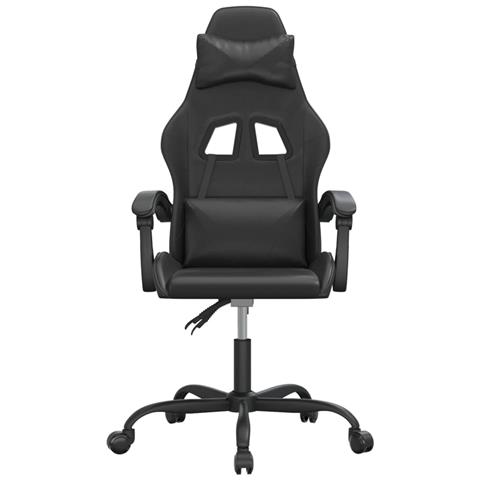 Sedia da Gaming Nera in Similpelle - Foto 10