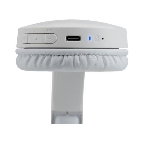 Cuffia a Padiglione con Bluetooth RB-HF630BE-W con Microfono Incorporato Colore Bianco - Foto 5