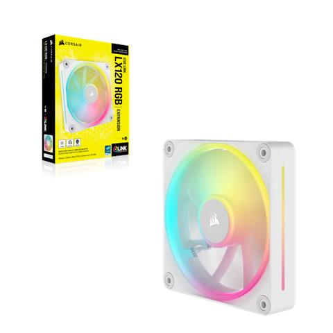 iCUE LINK LX120 RGB Case per computer Ventilatore 12 cm Bianco 1 pz - Foto 5