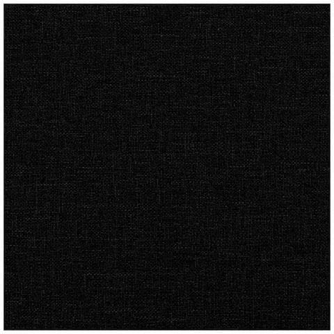 Divano a 3 Posti Nero 180 cm in Tessuto - Foto 9