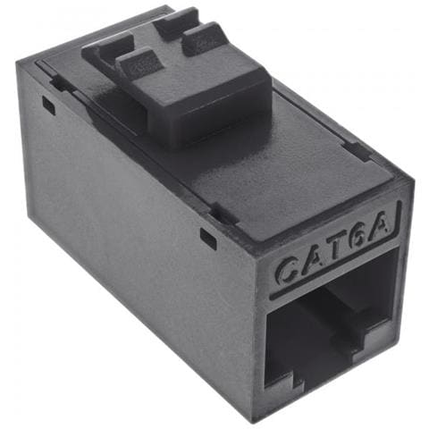 Keystone Rj45 Presa /presa, Non Schermata, Cat. 6a, Confezione Da 8, Nero - Foto 2
