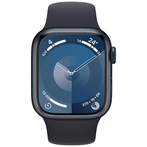 Watch Series 9 41 mm Digitale 352 x 430 Pixel Touch screen Nero Wi-Fi GPS (satellitare) - Foto 2