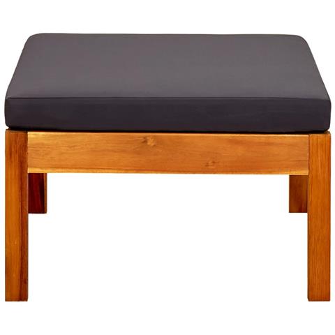 Lusso Casadino - Panca Giardino Con Baldacchino E Poggiapiedi Massello Di Acacia - Foto 7