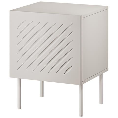 Comodino 2 pz SIENA 44,5x40x59 cashmere opaco - Foto 1