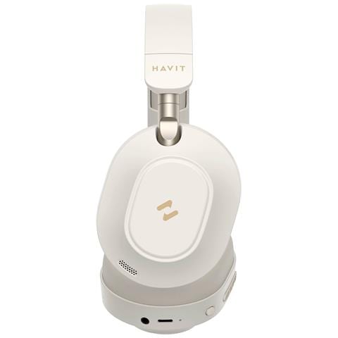 6939119081430 cuffia e auricolare Cuffie Wireless A Padiglione Musica /Giornaliera USB tipo-C Bluetooth Beige - Foto 5