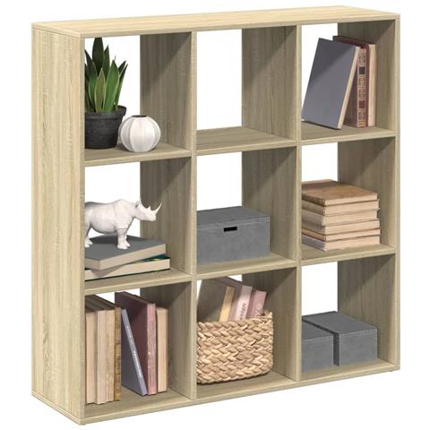 Libreria Divisorio Rovere Sonoma 102x29x103,5 cm in Truciolato - Foto 2