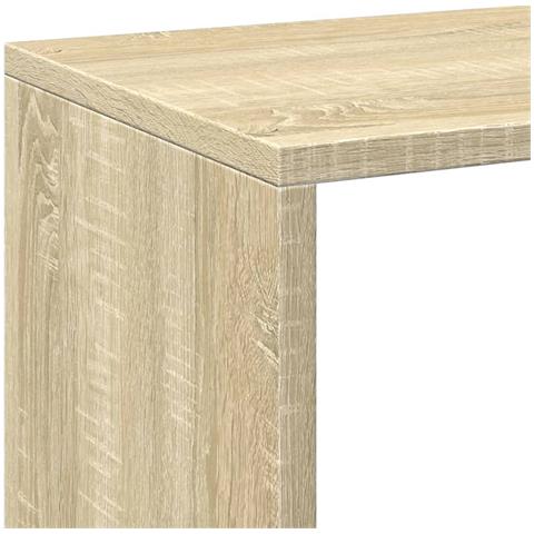Libreria Divisorio Rovere Sonoma 102x29x103,5 cm in Truciolato - Foto 9