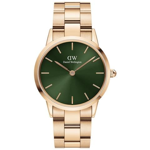 Orologio Da Donna Dw00100421 Iconic Emerald 28mm + Scatola - In Ordine - Foto 2