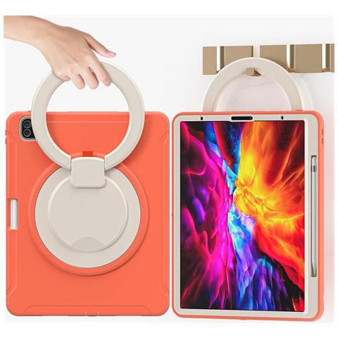 Custodia Per Ipad Pro 5/4/3 12.9” Supporto E Alloggiamento Per Stilo Arancione - Foto 2