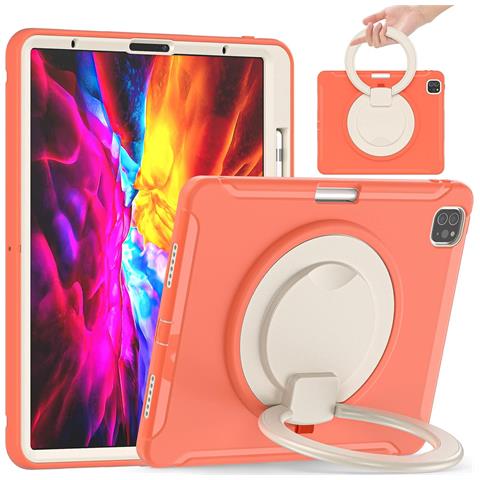 Custodia Per Ipad Pro 5/4/3 12.9” Supporto E Alloggiamento Per Stilo Arancione - Foto 1