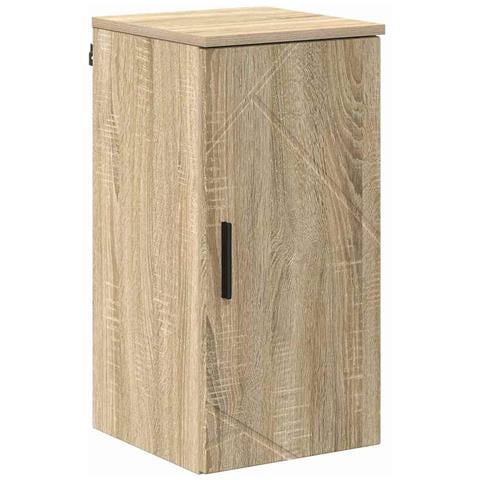 Set di mobili per il bagno 5 pcs rovere sonoma 61 x 35 x 64 cm - Foto 9