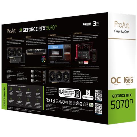ProArt RTX5070TI-O16G GeForce RTX 5070 Ti 16 GB GDDR7 PCI Express 5.0 - Foto 19