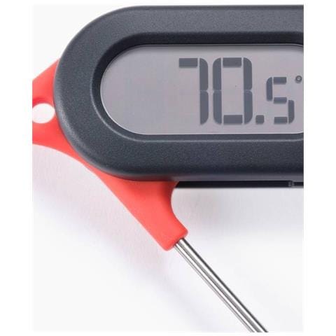 Termometro Digitale A Sonda Thermapoint Misurazione Istantanea Sonda Pieghevole Resistente Allacqua Con Guida Alle Temperature Colore Grigio - Foto 2