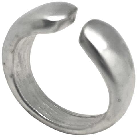 Anello Insolito, Placcato Argento 10µ - Foto 3