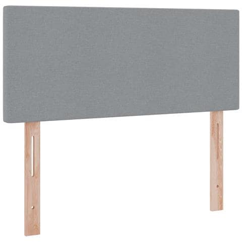 Letto con contenitore e materasso Grigio chiaro 120 x 200 cm - Foto 9