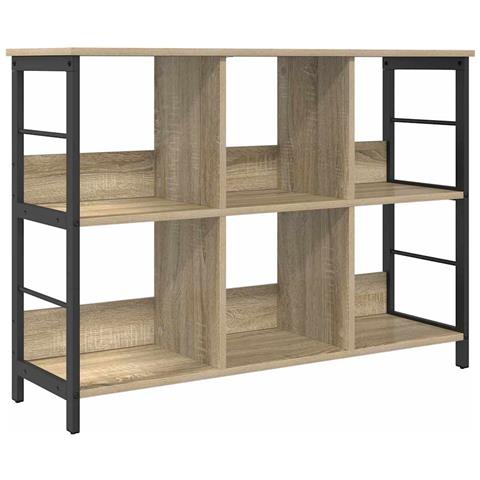 Libreria Rovere Sonoma 102 x 32 x 72,5 cm Legno multistrato - Foto 1