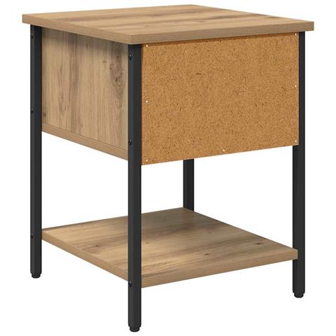 Comodino 2 pcs rovere artigianale 34 x 35,5 x 45 cm - Foto 9