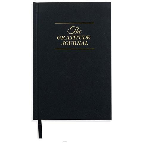 Quaderno Di Gratitudine Giornaliera A5 - Taccuino In Lino Con Carta Spessa Black - Foto 1