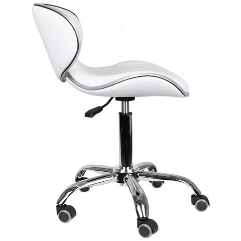 sgabello cosmetico q-4599 bianco - Foto 4