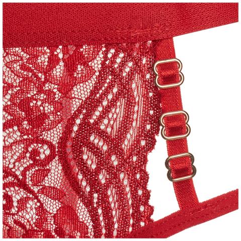Perizoma In Pizzo Rosso 21683 Donna - Foto 3