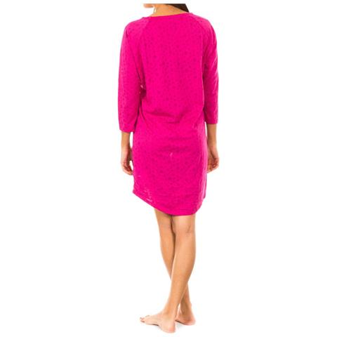 Camicia Da Notte A Maniche Lunghe Con Scollo A Barchetta 1487903526 Donna - Foto 2