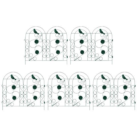 Recinzione per Giardino Traliccio Verde 308,5 x 54,5 x 0,3 cm - Foto 1