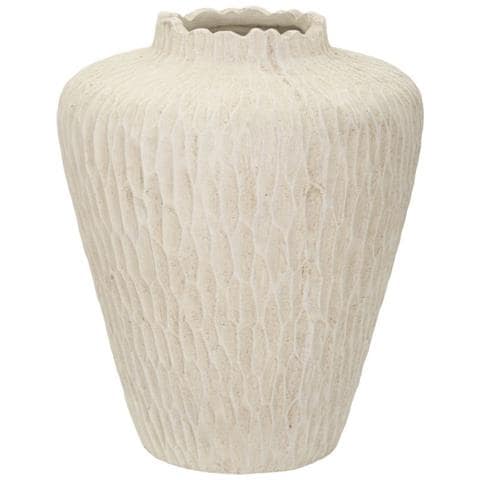 Vaso Shade Medio In Magnesio Color Crema - Foto 1
