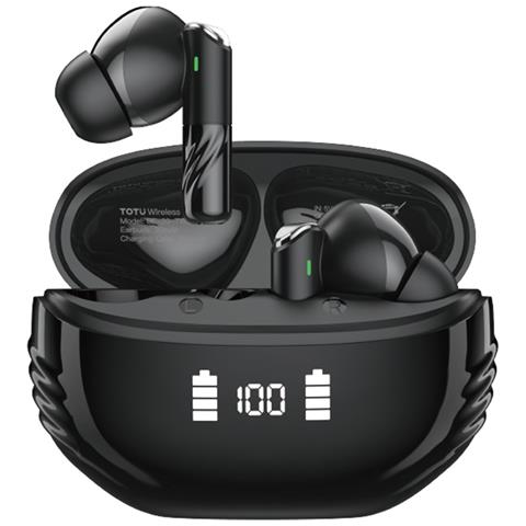Auricolari TWS Wireless - Nero - Foto 1