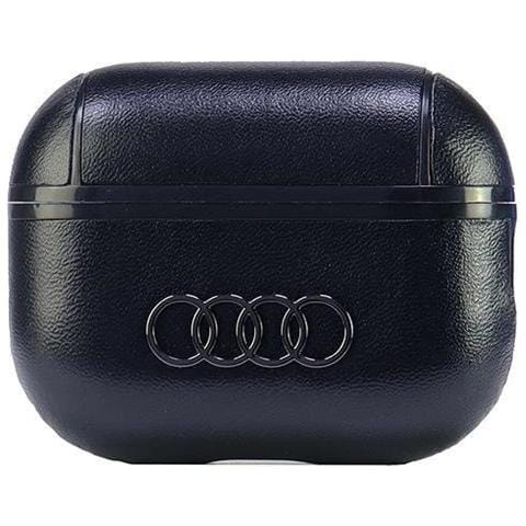 Custodia In Pelle Audi Per Airpods Pro 2 Con Logo, Nera - Foto 1