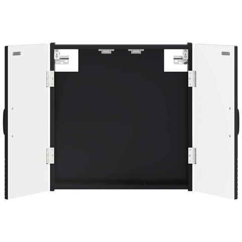 Armadio per Dartboard HAARLEM Nero 52,5 x 10,5 x 53,5 cm - Foto 1