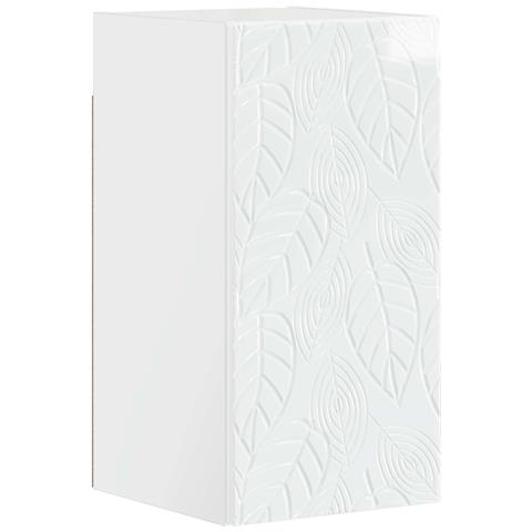 Armadio da bagno a muro DELFT Bianco Lucido 30 x 31 x 59 cm - Foto 1