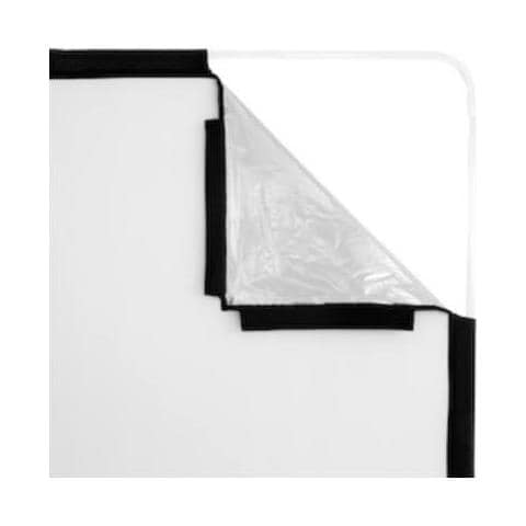 Tessuto per skylite 2mX2m silver e bianco - Foto 1