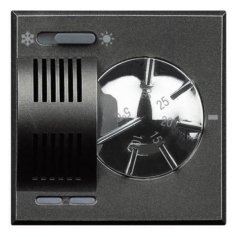 Termostato Ambiente Elettronico Con Commutatore Estate / inverno Uscita Rele Contatto C No 2a 250v Aliment. 230v A. c. Antrac - Foto 2