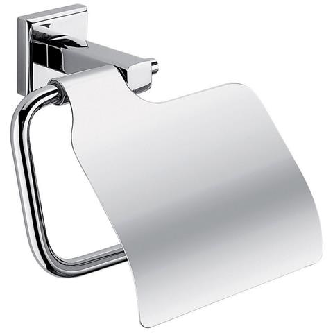 Portarotolo Coperto Da Muro In Acciaio Inox Aisi 304 E Cromall 6925 Serie Colorado Cromato - Foto 2