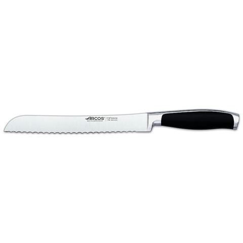 Serie Kyoto - Coltello Pane - Acciaio Inossidabile Forgiato Nitrum 220 Mm - Manico Polioxymetilene (pom) Colore Nero - Foto 1