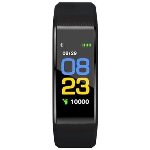 Acitivity tracker Resistente all’acqua IP67 Bluetooth Cardiofrequenzimetro Colore Nero - Foto 2