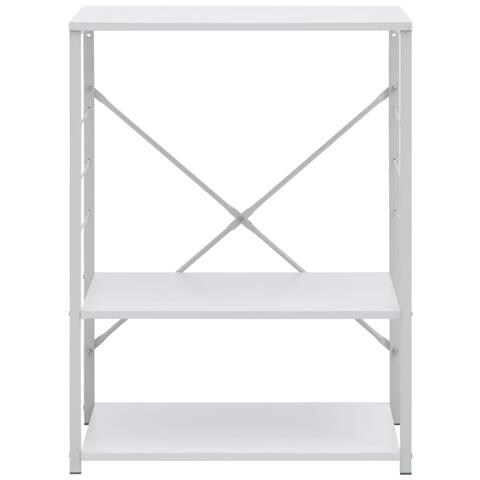 Mobile per Microonde Bianco 60x39,6x79,5 cm Legno Multistrato - Foto 2