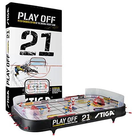 Play Off 21 Svezia-finlandia, Gioco Hockey Unisex Bambini, Black / white, 96 X 50 Cm - Foto 2