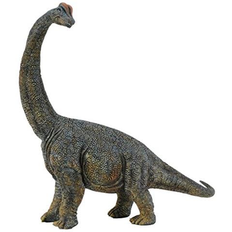 Figura Di Dinosauro In Scala 1:40 Brachiosaurus Deluxe Di Vita Preistorica - Modello Autentico Dipinto A Mano - Foto 1