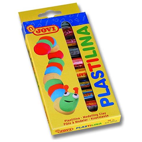 Plastilina Argilla Da Modellare Riutilizzabile E Non Essiccante; . 5 Oz. Rotoli, Set Di 10 Colori, Perfetti Per Progetti Di Arti E Mestieri - Foto 1