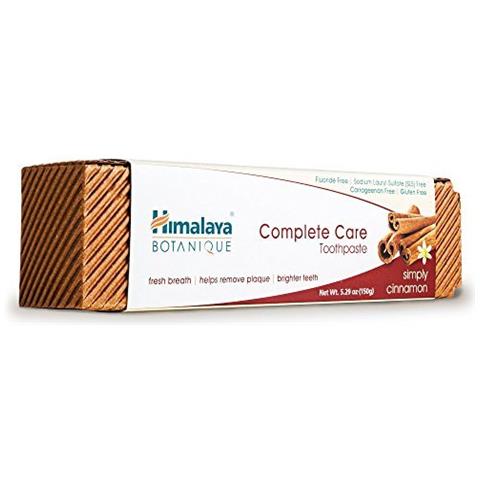 Himalaya Complete Care Dentifricio Semplicemente Cannella 529 Oz 150 Gm (1 Confezione) Senza Fluoro Naturale E Senza Sls - Foto 1