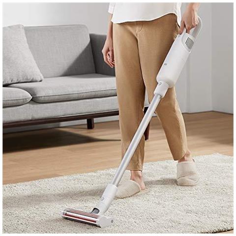 Vacuum Cleaner Light 2 in 1 Scopa Ricaricabile senza Sacco Colore Bianco - Foto 5