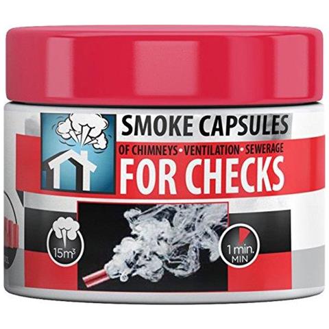 Pellet Di Fumo Da Camini Fognarie Ventilazione Prove 6 Parti (15m 3)  - Foto 1