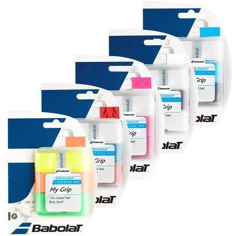 Unisex Mio Overgrip X3 Racket Accessori Nero Blu Bianco Un Formato - Foto 2