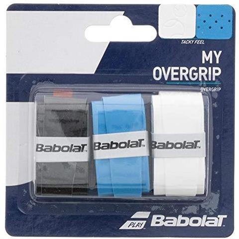 Unisex Mio Overgrip X3 Racket Accessori Nero Blu Bianco Un Formato - Foto 1