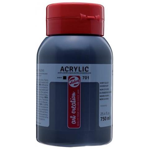 Pittura Acrilica Art Creation 750 Ml Avorio Nero - Foto 1