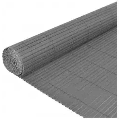 Recinzione da Giardino a Doppio Lato 110x300 cm Grigia - Foto 2